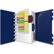 TOPS Versa Crossover Ruled Spiral Notebook - 60 Sheets - Spiral - 24 lb Basis Weight - 6