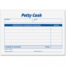 TOPS Received of Petty Cash Forms - 50 Sheet(s) - 5