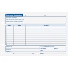 TOPS Purchase Requisitions Forms - 100 Sheet(s) - Ring Binder - 8 1/2