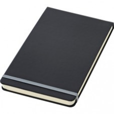 TOPS Black Cover Wide Ruled Top Bound Journal - 240 Sheets - 5 1/4