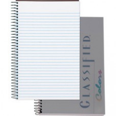 TOPS Classified Business Notebooks - Letter - 100 Sheets - Front Ruling Surface - 20 lb Basis Weight - 5 1/2