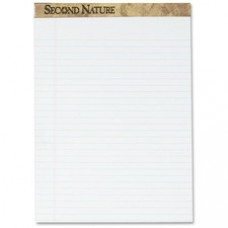 TOPS Second Nature Legal Rule Recycled Writing Pad - 50 Sheets - 0.34