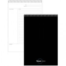 TOPS Innovative Steno Project Ruled Notebook - 80 Sheets - Wire Bound - 20 lb Basis Weight - 6