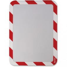 Tarifold Magneto Magnetic Display Safety Frames - 2 / Pack - Red, White