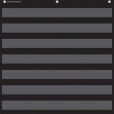 Teacher Created Resources Black Pocket Chart - Theme/Subject: Learning - Skill Learning: Chart