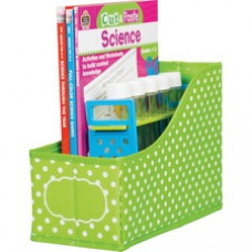 Teacher Created Resources Lime Polka Dots Book Bin - 8
