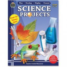 Teacher Created Resources Gr 3-6 Science Projects Book Printed Book - Book