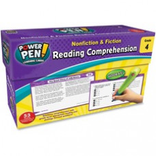 Teacher Created Resources Gr 4 Power Pen Learning Cards - Theme/Subject: Learning - Skill Learning: Reading, Comprehension - 53 Pieces