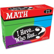Teacher Created Resources 2&3 I Have Who Has Math Game - Educational