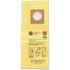 Hoover Hoover HushTone Vacuum Bags - 40 / Carton - Disposable, Micro Allergen - Yellow