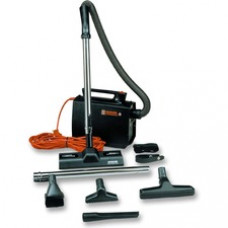 Hoover PortaPower Portable Vacuum - Dusting Brush, Upholstery Brush, Wand, Crevice Tool - Orange