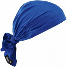 Chill-Its 6710 Evaporative Cooling Hat - 24 / Carton - Solid Blue - Acrylic, Polymer