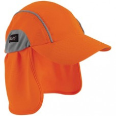 Chill-Its 6650 High-Performance Hat with Neck Shade - Orange