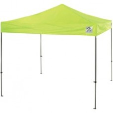 Ergodyne Instant Shelter Canopy - Canopy StyleLime - Polyester, Polyurethane - Steel Frame