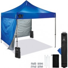 Shax 6051 Heavy-Duty Pop-Up Tent Kit - 10ft x 10ft / 3m x 3m - Canopy StyleBlue - Acrylonitrile Butadiene Styrene (ABS), Plastic, Polyester, Polyurethane - Steel Frame