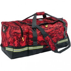 Ergodyne Arsenal 5008 Carrying Case Accessories, Helmet, ID Card, Gear - Red Camo - Drop Resistant - 1000D Polyester Body - Handle, Shoulder Strap, Ring Clip - 15.5