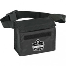 Ergodyne Arsenal 5180 Carrying Case (Waist Pack) Half Mask Respirator - Black - 420D Nylon Body - Waist Strap - 6.5