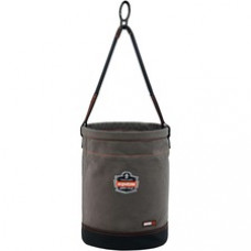 Arsenal 5960 Canvas Hoist Bucket with D-Rings - Reinforced, Handle, Pocket, Durable, Storm Drain - 14