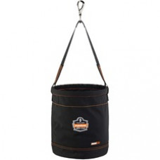 Arsenal 5970 Swiveling Hook Nylon Hoist Bucket - Reinforced, Handle, Pocket, Durable, Storm Drain - 14