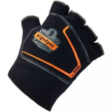 ProFlex 800 Glove Liners - Large Size - Black - Anti-Vibration, Durable, Breathable, Half Finger Design, Impact Resistant - 1 - 0.50