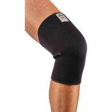 ProFlex 600 Single Layer Neoprene Knee Sleeve - Black - Spandex, Neoprene