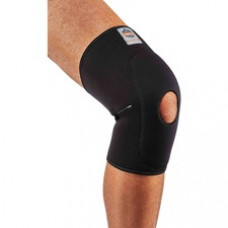 ProFlex 615 Knee Sleeve w/ Open Patella/Anterior Pad - Black - Neoprene, Spandex