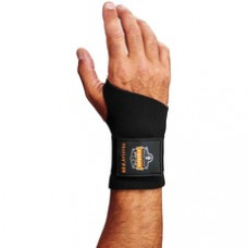 ProFlex 670 Ambidextrous Single Strap Wrist Support - Black - Neoprene, Elastic, Woven