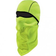 Ergodyne N-Ferno 6823 Balaclava Face Mask - Wind-Proof, Hinged Design - Fabric, Fleece - Lime