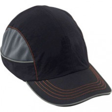 Skullerz 8950XL Bump Cap Hat - Recommended for: Industrial, Mechanic, Factory, Home, Baggage Handling - Comfortable, Impact Resistant, Machine Washable, Removable - X-Large Size - Bump, Scrape, Head Protection - Black - 1 / Each