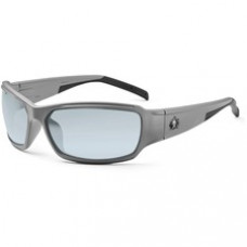 Skullerz THOR In/Outdoor Lens Matte Gray Safety Glasses - Recommended for: Indoor/Outdoor - Durable, Bendable Frame, Flexible Frame, Break Resistant, Non-Slip Temple, Rubber Tipped Temples, Slip Resistant, Anti-scratch, UV Resistant, Polarized, Anti-glare