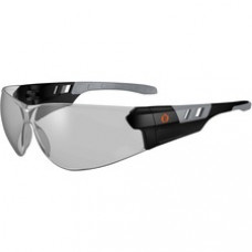 Skullerz SAGA Anti-Fog In/Outdoor Lens Matte Frameless Safety Glasses / Sunglasses - Recommended for: Indoor/Outdoor - Anti-fog, Lightweight, Rimless, Impact Resistant, Anti-scratch, Durable, UV Resistant, Slip Resistant, Flex-Point Temple, Frameless - Ey