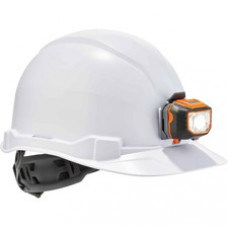 Skullerz 8970LED Cap Style Hard Hat - Recommended for: Construction, Utility, Oil & Gas, Construction, Forestry, Mining, General Purpose - Comfortable, Heavy Duty, Lightweight, Machine Washable, Removable, Sweatband, Moisture Resistant, LED Light, Cap Sty