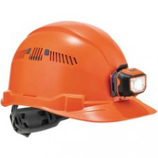 Skullerz 8972LED Cap-Style Hard Hat - Recommended for: Construction, Utility, Oil & Gas, Construction, Forestry, Mining, General Purpose - Vented, Comfortable, LED Light, Heavy Duty, Lightweight, Machine Washable, Removable, Sweatband, Moisture Resistant,