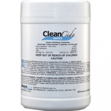 Tenex CleanCide Wipes - 160 / Canister - White