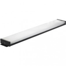 Tennsco Packing Table Task Light - 32 W Bulb - Desk Mountable - Black, White - for Work Area