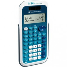 Texas Instruments TI-34 MultiView Scientific Calculator - 4 Line(s) - Battery/Solar Powered - 1 Each