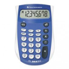 Texas Instruments TI503 SuperView Pocket Calculator - 8 Digits - LCD - Battery Powered - 0.7