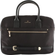 Celine Dion Carrying Case (Briefcase) Travel Essential - Black, Gold - Nylon Body - Shoulder Strap, Belt - 10