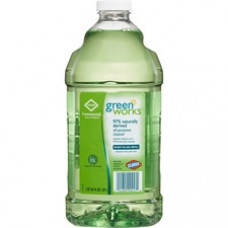 Clorox Commercial Solutions Green Works All-Purpose Cleaner Refills - Liquid - 64 fl oz (2 quart) - 468 / Pallet - Green