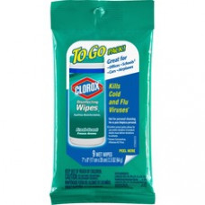 Clorox On The Go Disinfecting Wipes - Ready-To-Use Wipe - Fresh Scent - 7