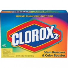 Clorox 2 for Colors Stain Remover and Color Brightener Powder - Powder - 49.20 oz (3.07 lb) - 4 / Carton - Multi