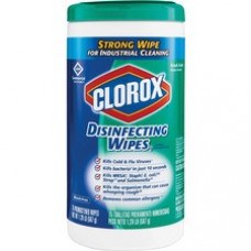 CloroxPro™ Disinfecting Wipes - Wipe - Fresh Scent - 75 / Canister - 240 / Bundle - Green