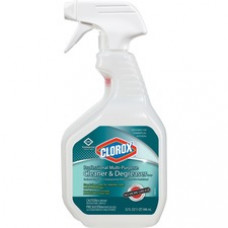 Clorox Professional Multi-purpose Cleaner/Degreaser Spray - Spray - 0.25 gal (32 fl oz) - 1 Each - Clear