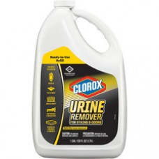 CloroxPro™ Urine Remover for Stains and Odors Refill - Liquid - 128 fl oz (4 quart) - 60 / Bundle - Clear