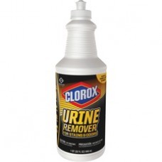 Clorox Commercial Solutions Urine Remover - 0.25 gal (32 fl oz) - 1 Each - White