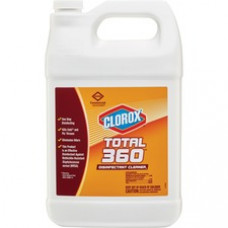 CloroxPro Total 360 Disinfectant Cleaner - Liquid - 128 fl oz (4 quart) - 1 Each - Translucent
