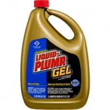 CloroxPro™ Liquid-Plumr Heavy Duty Clog Remover - Ready-To-Use Gel - 80 fl oz (2.5 quart) - 162 / Pallet - Clear