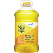Pine-Sol All Purpose Cleaner - Liquid - 1.13 gal (144 fl oz) - Lemon Fresh Scent - 3 / Carton - Yellow