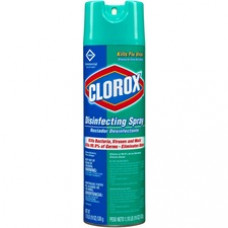 Clorox Commercial Solutions Disinfecting Aerosol Spray - Spray - 19 fl oz (0.6 quart) - Fresh Scent - 864 / Pallet