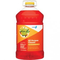 Pine-Sol All Purpose Cleaner - Liquid - 1.13 gal (144 fl oz) - Orange Energy Scent - 3 / Carton - Orange